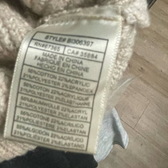 BB Dakota NWT Ribbed Sweater Sz Large - Picture 5 of 5